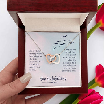 Eternal Bond: The Interlocking Hearts Necklace – A Beacon of Love and Empowerment