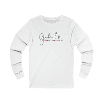 Grandma's Wisdom & Love Jersey Long Sleeve