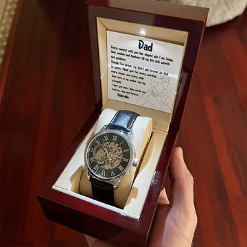 "Heartbeat of Time" - Father's Day Automatic Watch from Daughter