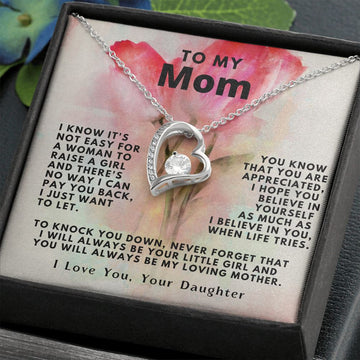 This gift for mom necklace is just what you're looking for - Forever Love Necklace