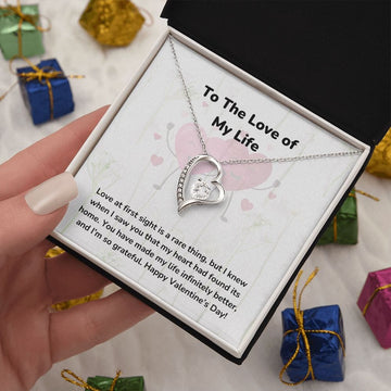 To The Love of My Life  - Forever Love Necklace -